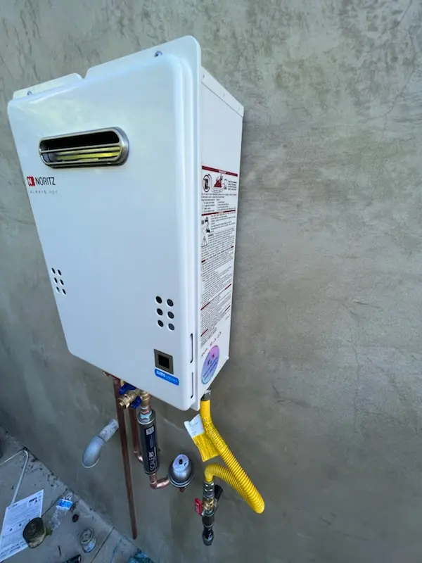 Tankless water heater installation for Foster City homes